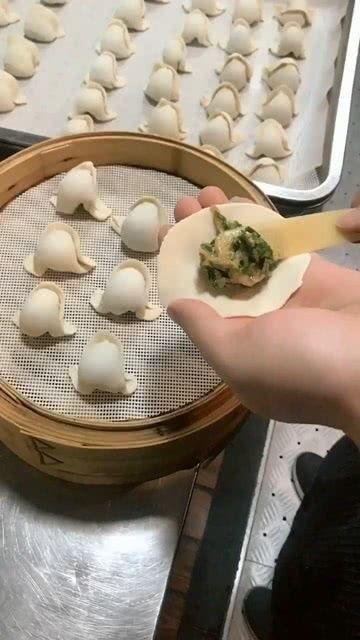 蒸饺的包法视频